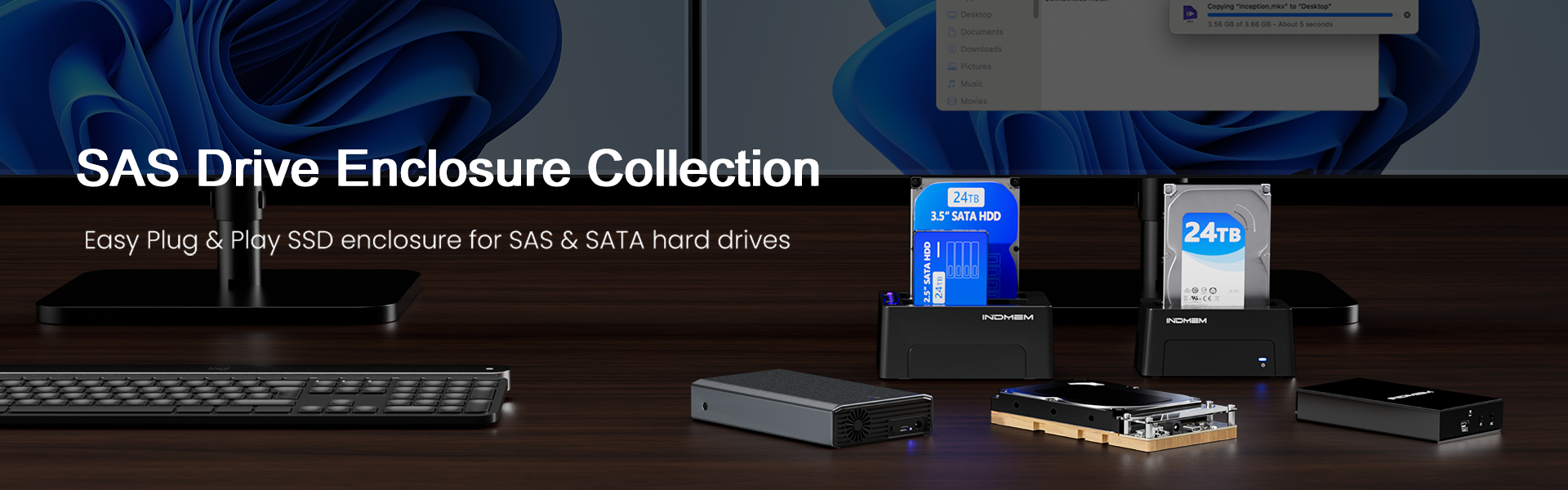 SAS Hard Drive Enclosure