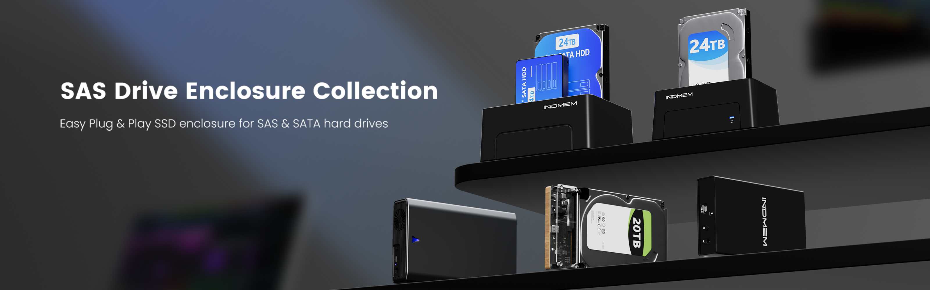 SAS Hard Drive Enclosure