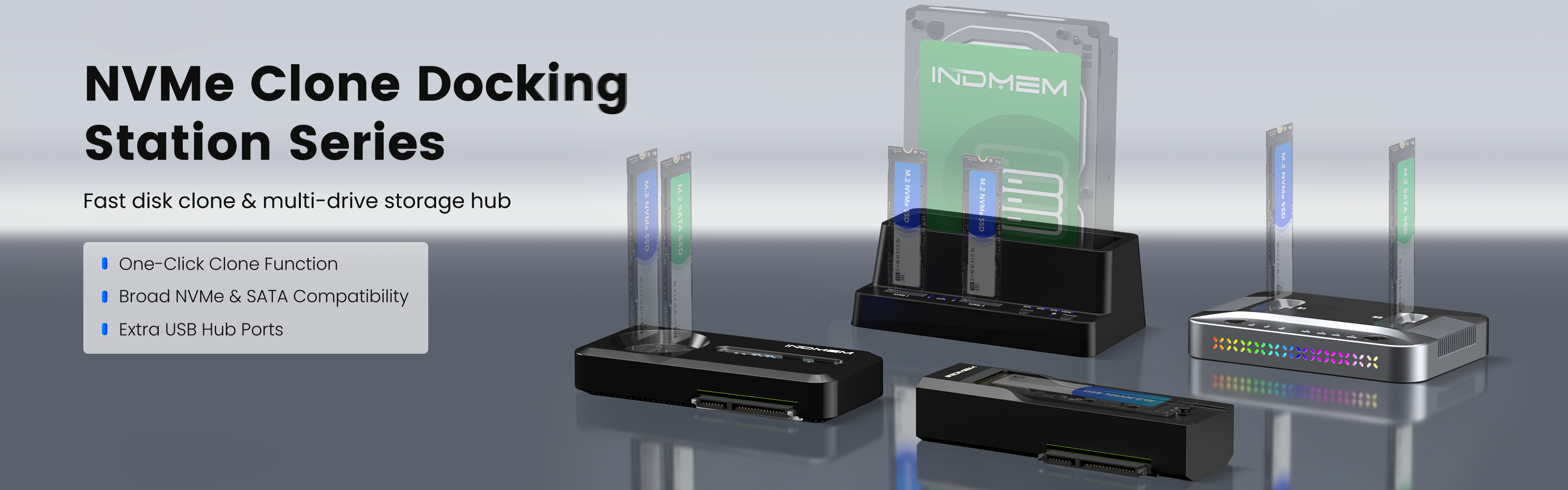 NVMe Clone Enclosures